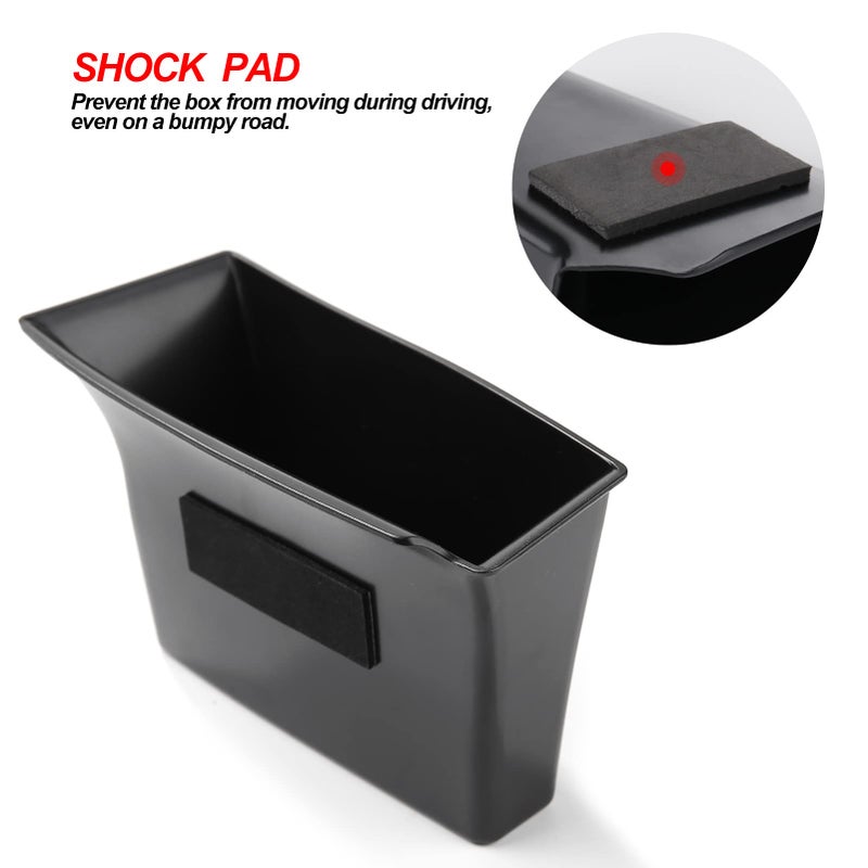 ANFOKAS 4pcs for Mazda 3 CX30 2024 2023 2022 2021 2020 Accessories Auto Door Grab Handle Pocket Armrest Box Armrest Cover Storage Organizer Tray - Image 5